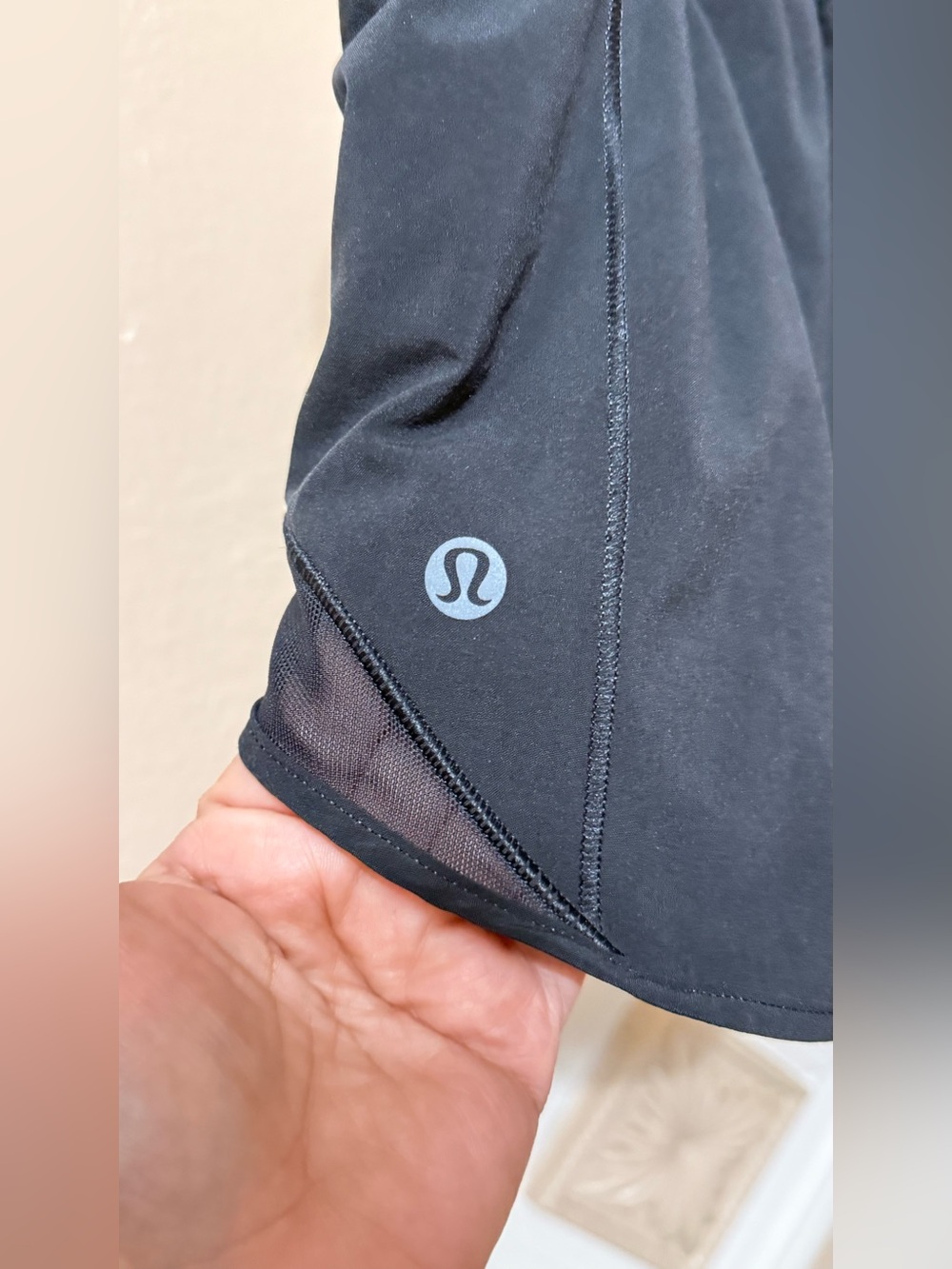 lululemon athletica Black Layered Running Shorts - Picture 4 of 9